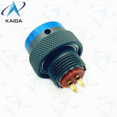 品質  7.5A Mil Dtl 38999 Series Ii 4 Female Pins Olive Green Cadmium D38999 Series 2 工場