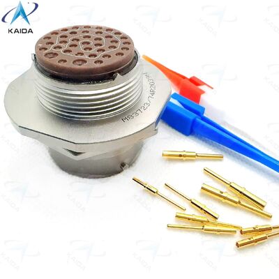 品質  MIL-DTL-83723, SERIES III CONNECTORS  WITH BAYONET COUPLING，M83723/74R2039N，Jam Nut Receptacle,  Shell Size 20 with Contact layout 20-39. 工場