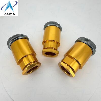 品質  Bayonet Coupling PC-32T PC Series Russian Standard Connector.Anodized Yellow Plating.32 Pins.Straight Plug with Backshell 工場