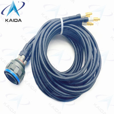 MIL-DTL-38999シリーズIIIプラグコネクタとクワッドラックス男性コンタクト D38999/26WF04PFNC110