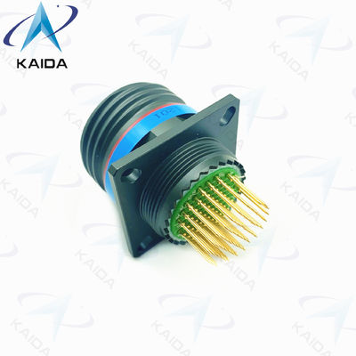 MIL-DTL-38999シリーズIII 長PCB尾 オリーブグリーン カドミウムシェル D38999/20WE35PLN.8Dシリーズ