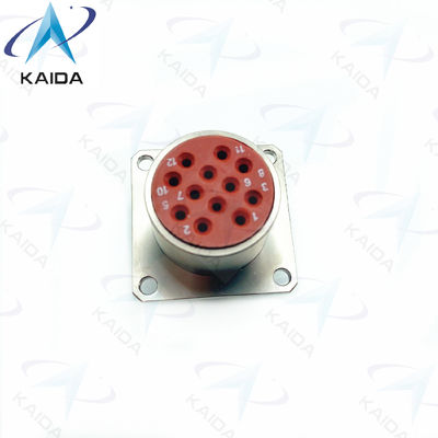 厳しい環境 XC24F12K1D1 電気のないニッケルコネクタシェル 12コンタクト