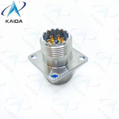 ゴールドコンタクトフィニッシュ 6 コンタクト溶接型 MIL-DTL-26482シリーズコネクタ MS3470S10-6PH ステンレス鋼 消極化