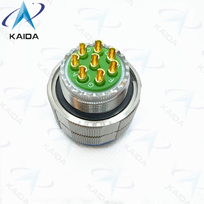 ロープ式コップリング MIL-DTL-38999シリーズIII..D38999/26KD48SN-H.ステンレス鋼パッシビテッド.ソルダーカップコンタクト.8Dシリーズ.
