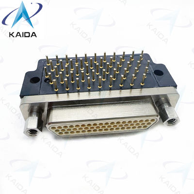 500V アルミシェル MWDM/MICRO-D シリーズ PCB コンタクトを持つ長方形コネクタ MWDM2L-51PCBRR3-110 グレーナー