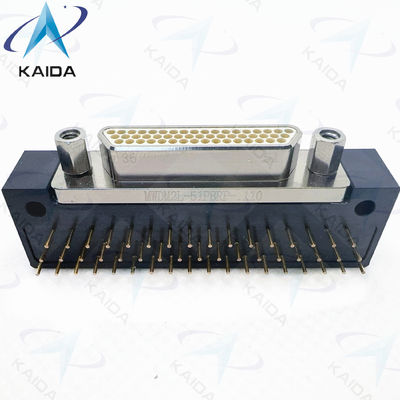 MIL-DTL-83513 51 コンタクト 右角マイクロDコネクタ -55〜125.C.MWDM2L-51PBRP-110 MWDMシリーズ51 PCBコンタクト