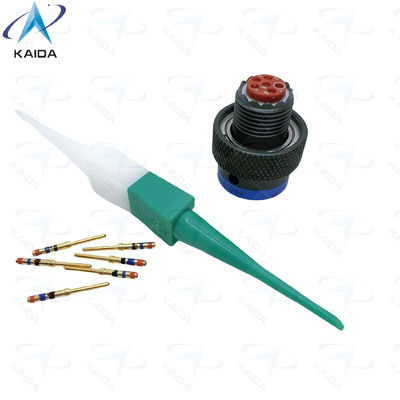 MIL-DTL-38999 シリーズII オリーブグリーン銅合金 熱塑性隔熱器 MS27484T08B35P JTG06