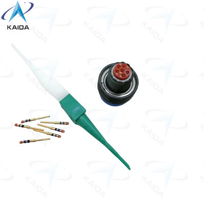 MIL-DTL-38999 シリーズII オリーブグリーン銅合金 熱塑性隔熱器 MS27484T08B35P JTG06