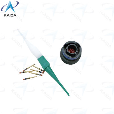 MIL-DTL-38999 シリーズII オリーブグリーン銅合金 熱塑性隔熱器 MS27484T08B35P JTG06