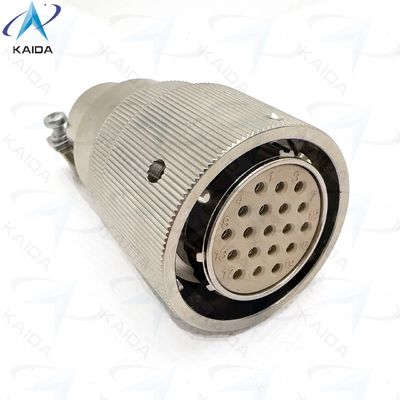 YPM4シリーズプラグ 袖バックシェル 溶接器 接触タイプ 利点 YPM4-19-2K6 電気のないニッケル YPM4シリーズ 円形電気コネクター