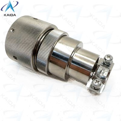 YPM4シリーズプラグ 袖バックシェル 溶接器 接触タイプ 利点 YPM4-19-2K6 電気のないニッケル YPM4シリーズ 円形電気コネクター