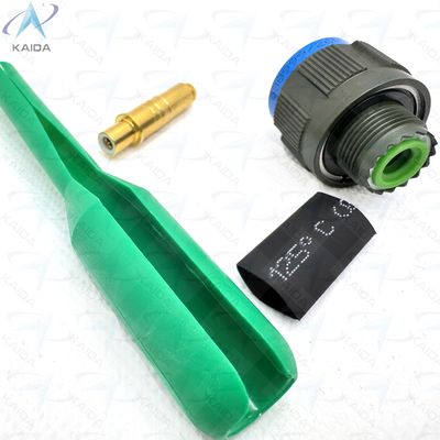 MIL-DTL-38999シリーズIIIプラグコネクタタイプ -55°Cから125°C お客様の要求に応じ D38999 /26WB81PN.1 Twinax連絡 D38999/26WB81PN オリーブグリーンカドミウム
