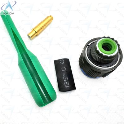 MIL-DTL-38999シリーズIIIプラグコネクタタイプ -55°Cから125°C お客様の要求に応じ D38999 /26WB81PN.1 Twinax連絡 D38999/26WB81PN オリーブグリーンカドミウム
