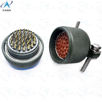 オリーブグリーンカドミウムシェル仕上げ ミニチュアコネクタ MIL-DTL-26482シリーズI 軍事用および航空宇宙用 MS3116F18-32PN,ケーブルクランプ付きプラグ.