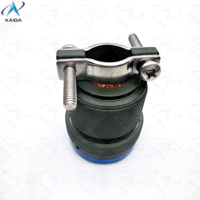 オリーブグリーンカドミウムシェル仕上げ ミニチュアコネクタ MIL-DTL-26482シリーズI 軍事用および航空宇宙用 MS3116F18-32PN,ケーブルクランプ付きプラグ.