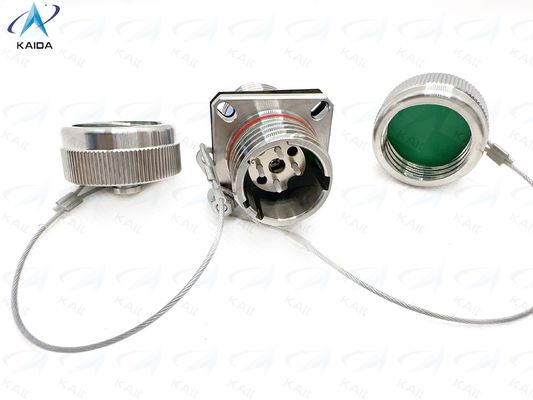 溶接末とマウントイン.J599A8 20KC04C1N-Sヘルメティック容器を備えた自由掛ける光ファイバーコネクタ.
