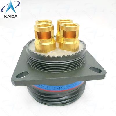 長寿命性能のためのエンデュランス500サイクル オリーブグリーン カドミウムReRe。D38999シリーズ カスタムエポキシポッティングレセプタクル。D38999/20WJ14SN-H