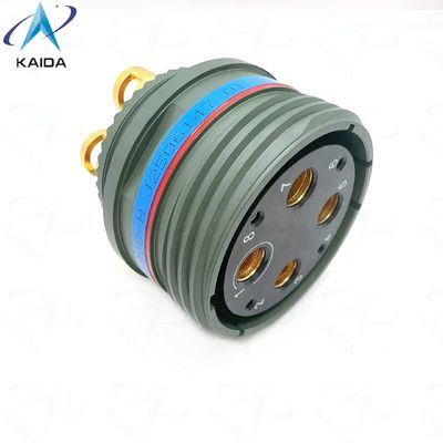 6 接触 オリーブグリーン カドミウムプラグ 卓越した耐久性と信頼性.D38999シリーズエポキシポッティング.D38999/26WJ28SB-H.ソルダー電源接触