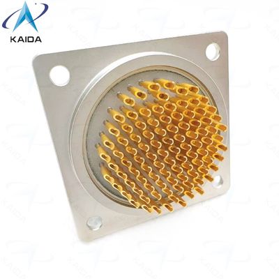 MIL-DTL-38999 シリーズII あなたの特定の要求のためにカスタマイズ可能で柔軟なコネクタ.ステンレス鋼がパシビ化.箱を装着するヘルメティック容器.MS27476Y23E35CN.アンフェノール&Souriau