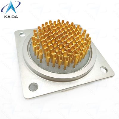 MIL-DTL-38999 シリーズII あなたの特定の要求のためにカスタマイズ可能で柔軟なコネクタ.ステンレス鋼がパシビ化.箱を装着するヘルメティック容器.MS27476Y23E35CN.アンフェノール&Souriau