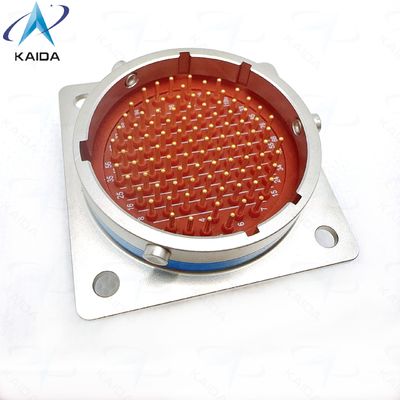 MIL-DTL-38999 シリーズII あなたの特定の要求のためにカスタマイズ可能で柔軟なコネクタ.ステンレス鋼がパシビ化.箱を装着するヘルメティック容器.MS27476Y23E35CN.アンフェノール&Souriau