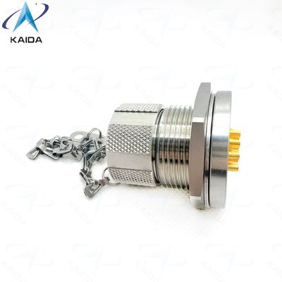 Custom Hermetic Jam Nut Receptacle Stainless Steel Passivated for Long-Lasting Hermetic Sealing Solutions