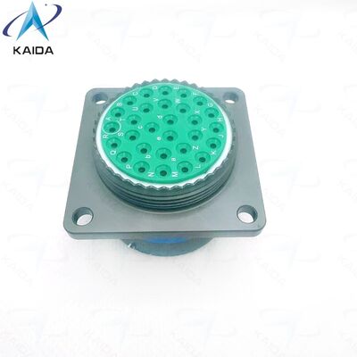 13 A 現在の評価 MIL-DTL-38999 シリーズ 1 接続器 温度範囲 マイナス 55 ̊C からプラス 125 ̊C そしてシェル仕上げ オリーブグリーン カドミウム.MS27656T23B29SA