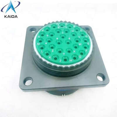 13 A 現在の評価 MIL-DTL-38999 シリーズ 1 接続器 温度範囲 マイナス 55 ̊C からプラス 125 ̊C そしてシェル仕上げ オリーブグリーン カドミウム.MS27656T23B29SA