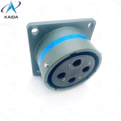 オリーブグリーンカドミウムシェル仕上げ MIL DTL 38999 シリーズ Ⅰ 円形コネクタ 銅合金コンタクト材質 堅牢 耐久性。高電流。MS27656T23B44SA