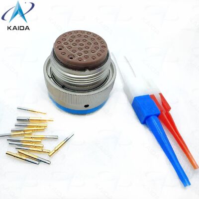 MIL-DTL-83723, SERIES III CONNECTORS  WITH BAYONET COUPLING，M83723/77R2039N，Straight plug,  RFI grounding,Shell Size 20 with Contact layout 20-39.