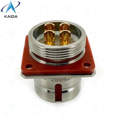 4 連絡先数 円形電気コネクタ 部品番号 Y27C1604ZKBM.押す-引く円形コネクタ