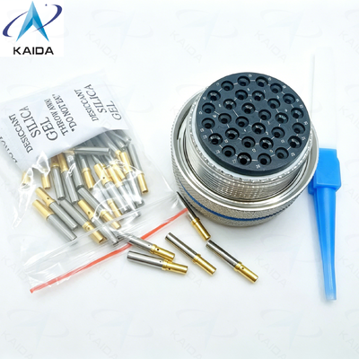 SS Connector Shell Circular Electrical Connector 30 Contacts.EN2997 high temperature firewall connectors.EN2997SE62430F6.853 series