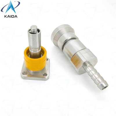 プッシュプルラッチロック流体コネクタQC-06T-D01 QC-06Z-B01 ジョンホン代替モデル TQC-6T04SSJM TQC-6Z02SSJM。ステンレス鋼不動態化処理。液体冷却コネクタ。