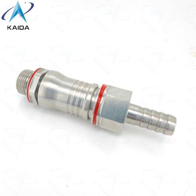 Stainless Steel Passivated Straight Push-Pull Straight Push-Pull Fluid Connectors UQD04-T-A01、UQD04-Z-B01 Alternative Models UQD04-T05RSSJE、UQD04-Z10RSSJE.Liquid Cooling Connectors